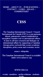Mobile Screenshot of ciss.ca