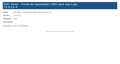 Desktop Screenshot of pocstore.ciss.com.br
