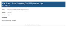 Tablet Screenshot of pocstore.ciss.com.br